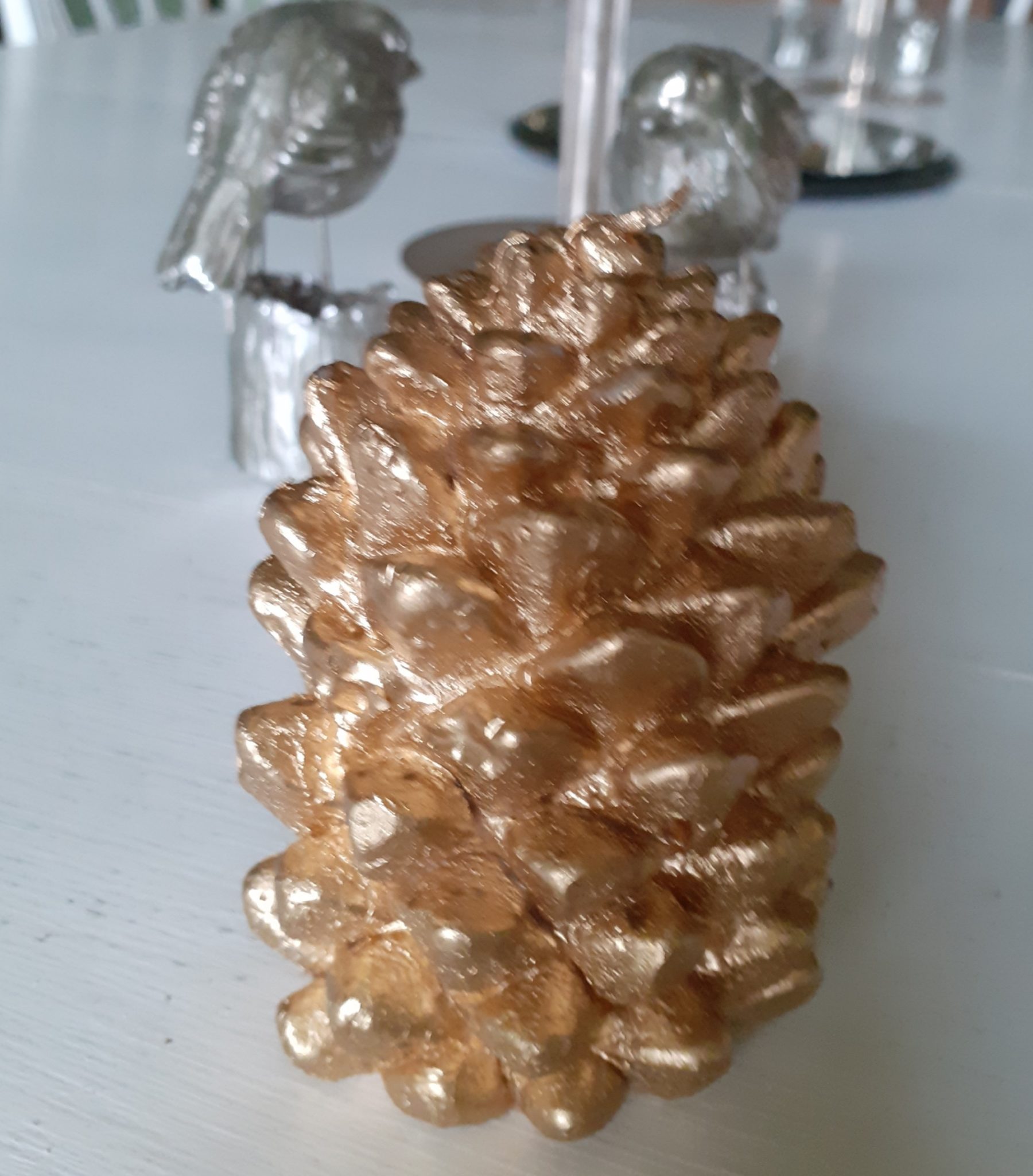 Golden Pine Cone Trees Direct